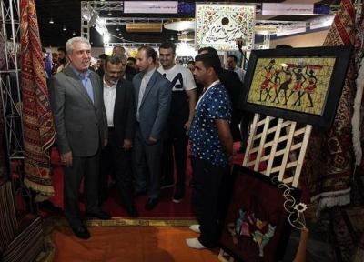 بازدید رئیس سازمان میراث فرهنگی از نمایشگاه گردشگری و صنایع دستی مشهد