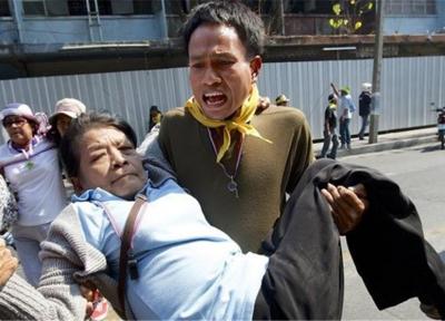 زخمی شدن 6 نفر در درگیری مخالفان و هواداران دولت تایلند