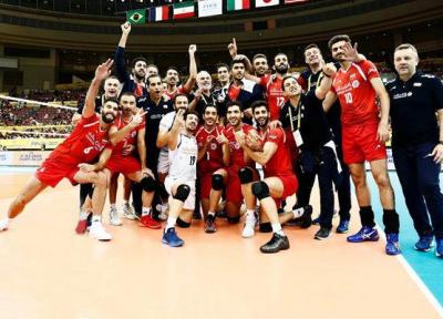 میادین پیش روی والیبال ایران در سال 2018مشخص شد