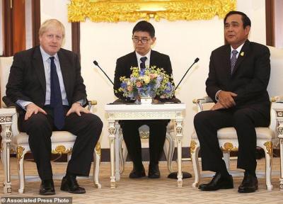 مذاکرات جانسون در تایلند درباره بحران روهینجا