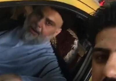 مقتدی صدر وارد نجف اشرف شد مقتدی صدر وارد نجف اشرف شد