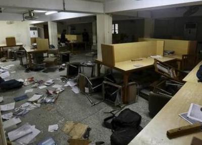 فیلم، حمله نیروهای امنیتی هند به یک دانشگاه اسلامی در دهلی