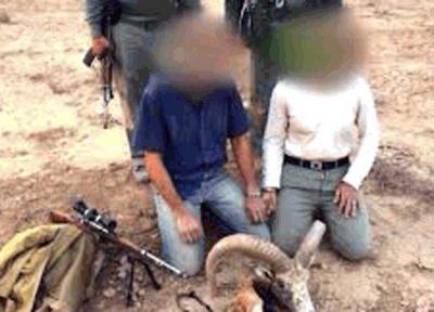 دستگیری شکارچیان متخلف در سبزکوه
