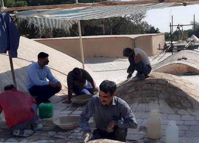 سرانجام عملیات بازسازی پشت بام کاخ هشت بهشت اصفهان