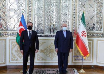 گزارش توییتری ظریف از محورهای رایزنی اخیرش با وزیر امور خارجه آذربایجان
