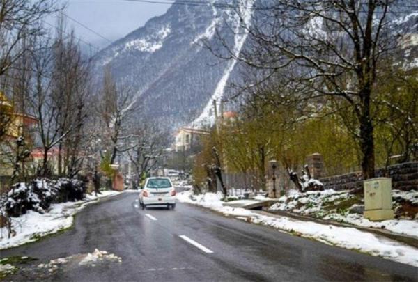 شرایط جاده ها امروز جمعه 28 آذر 99؛ برف و باران در جاده های 9 استان