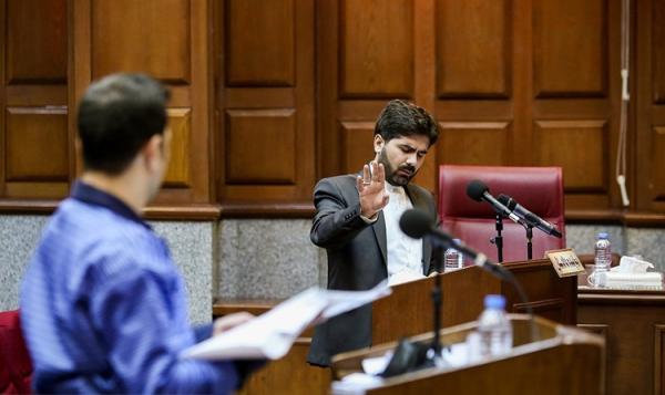 (تصاویر) اولین جلسه محاکمه حسن یاوری