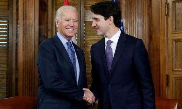 نخست وزیر کانادا بعد از باختن شرط بندی، ساندویچ گوشت دودی برای رئیس جمهور آمریکا فرستاد