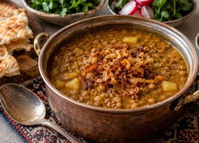 طرز تهیه عدسی لعاب دار به سبک رستورانی طرز تهیه عدسی لعاب دار به سبک رستورانی